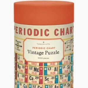 Vintage Periodic Chart Puzzle by Cavallini & Co